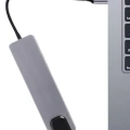 Usb Type-c Hub Dönüştürücü Çevirici Çoklayıcı Macbook Çevirici 8 Portlu