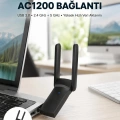 USB WiFi Adaptör – 1200 Mbps Hız