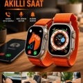 Uyku ve Nabız Takipli, Wireless Şarjlı Akıllı Saat Android ve iOS Uyumlu