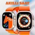 Uyku ve Nabız Takipli, Wireless Şarjlı Akıllı Saat Android ve iOS Uyumlu