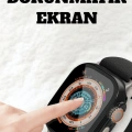 Uyku ve Nabız Takipli, Wireless Şarjlı Akıllı Saat Android ve iOS Uyumlu