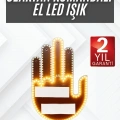 Uzaktan Kumandalı El Orta Parmak Led Araç Camına Özel