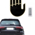 Uzaktan Kumandalı El Orta Parmak Led Araç Camına Özel