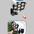 Uzaktan Kumandalı Güneş Enerjili LED Güvenlik Lambası Kamera Tipi Hareket Sensörlü Yeni Nesil