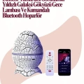 Uzaktan Kumandalı, USB Girişli, Döner Projektör Lamba