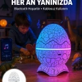 Uzaktan Kumandalı, USB Girişli, Döner Projektör Lamba Yeni Nesil