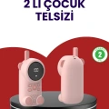 Uzun Menzilli Bebek Telsizi – VOX Modlu, Renkli LCD Ekranlı