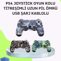 Uzun Pil Ömürlü Oyun Kolu – USB ile Hızlı Şarj Desteği