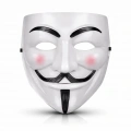 V Mask Premium Vendetta Beyaz Maske (guy Fawkes Stil)