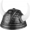 Viking Başlığı Asteriks Başlığı Gümüş Renk