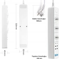 Vtn Bp-01 Wifi Yüksek Akım Korumalı Hızlı Şarj Özellikli Akıllı Priz