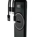 Wireless Powerbank 10000 Mah LED Ekranlı Dahili Kablolu Hızlı Şarj