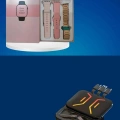 Wireless Şarjlı Akıllı Saat ve Dijital Göstergeli Kablosuz Bluetooth Kulaklık Nabız Ölçer