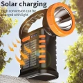 Wison Ws-4343 Çok Fonksiyonlu Powerbanklı Solar Şarjlı Kamp Lambası