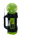 Wıson Ws-5683 Şarjlı 30w Solar Şarjlı Ev Aydınlatma Seti Radyo Ve Fan Powebank