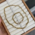 Xuping Set  Kolye - Altın