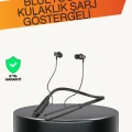 Y12 Bluetooth Kablosuz Kulaklık – LCD Pil Ekranı, Kompozit Diyafram, Dokunmatik Panel