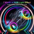 Y13 Motor Kask Kulaklık Rgb Modlu Radyolu Motosiklet Kulaklık 5.3 Bluetooth Intercom