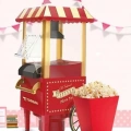 Yağsız Mısır Patlatma Popcorn Makinesi Kırmızı