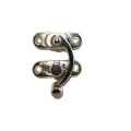 Yay Gözü, Ahşap Kutu Klipsi - Küçük 28x33 Mm, Nikel 1 Adet