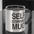 Yazılı Mug Kupa Karıştırıcı Özelliği Ve Paslanmaz Çelik
