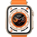 Yeni Model Akıllı Saat Ultra Smart Watch Gümüş Kasa 45mm Titreşim