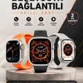 Yeni Nesil Akıllı Saat Adımsayar, GPS, Nabız Ölçer, Uyku ve Sağlık Takibi