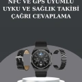 Yeni Nesil Akıllı Saat Ve Bluetooth Kulaklık Titreşim Bildirimleri Uyku Takibi