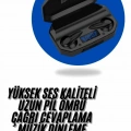 Yeni Nesil Android Ve İos Uyumlu Siyah Profesyonel  Kulaklığı
