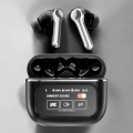 Yeni Nesil Bluetooth Kulaklık Ekranlı Yüksek Ses Kaliteli Uzun Şarj Süreli
