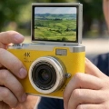 Yeni Nesil Dijital Kamera 48 MP 4K Video Zoomlu Selfie ve Vlog Kamera