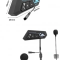 Yeni Nesil Dinleme Ve Konuşma Özellikli Intercom Kask Kulaklığı 5.0 Bluetooth