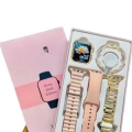 Yeni Nesil Kadın Akıllı Saat Rose Gold Android ve İos Uyumlu