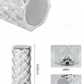 Yeni Nesil Modern Kristal Masa ve Gece Lambası Dokunmatik Renk Değiştirebilen