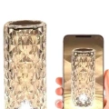 Yeni Nesil Modern Kristal Masa ve Gece Lambası Dokunmatik Renk Değiştirebilen
