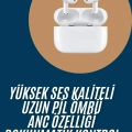 Yeni Nesil Pro Bluetooth Kulaklık Android ve İOS Uyumlu Dokunmatik Kontrol