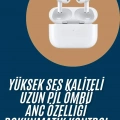 Yeni Nesil Pro Bluetooth Kulaklık Android ve İOS Uyumlu Dokunmatik Kontrol