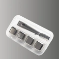 Yeniden Kullanılabilir 304 Çelik Metal Buz Küpleri 4lü Set