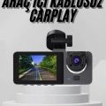 Yol Kayıt Araç Kamerası HD DVR 3 Kameralı 2.0in Ekranlı Ön İç Arka