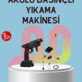 Yüksek Basınçlı Şarjlı Yıkama Tabancası Su Tabancası Hortumlu