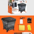 Yüksek Basınçlı Yıkama Makinesi Fırçasız Katlanır Kovalı 150w 14/16 Bar 13 Litre