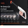 Yüksek Basınçlı Yıkama Makinesi Fırçasız Katlanır Kovalı 150w 14/16 Bar 13 Litre