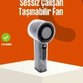 Yüksek Hızlı Şarjlı Fan | Kamp, Ofis ve Açık Hava İçin İdeal