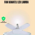 Yüksek Işık Güçlü LED Ampül 4 Kollu Katlanır Pervane Tasarım
