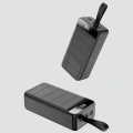Yüksek Kapasiteli 50.000 mAh Powerbank – Type-C, Lightning ve Micro USB Uyumlu, Çoklu Cihaz Şarj Özellikli
