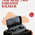 Yüksek Kapasiteli A10s TWS Kablosuz Kulaklık Dokunmatik Kontrol
