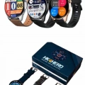 Yuvarlak Kasa 46mm Akıllı Saat Android Ve IOS Uyumlu Uyku ve Sağlık Takibi