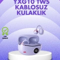 YXG10 Kablosuz Kulaklık – Bluetooth 5.4, Dokunmatik, LED Ekranlı Şarj Kutusu