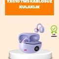 YXG10 Klipsli Açık Kulaklık – Spor İçin Uygun, APTX Ses, Ergonomik Yapı