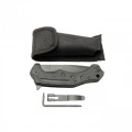 Zero Error 7-12 Black Çakı 22 Cm Manuel, Kemerlikli